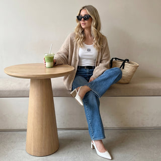 Audrey Pointed-Toe Slingback Pumps
