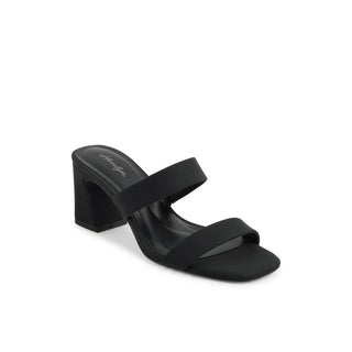 Tessa Two-Strap Block-Heel Sandals