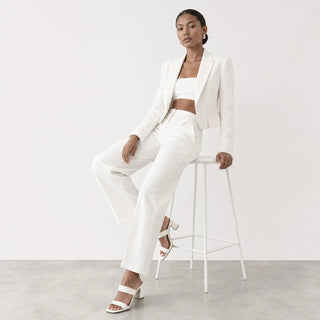 Tessa Two-Strap Block-Heel Sandals