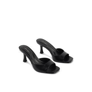 Talia Classic Open-Toe Heeled Mules