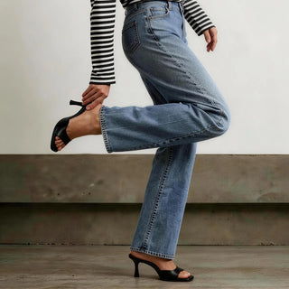 Talia Classic Open-Toe Heeled Mules