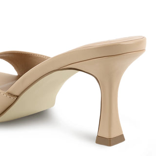 Talia Classic Open-Toe Heeled Mules