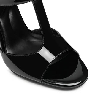 Zaria Patent Cutout Knee-High Boots