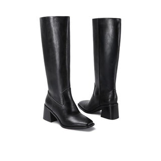 Blair Square-Toe Knee-High Boots