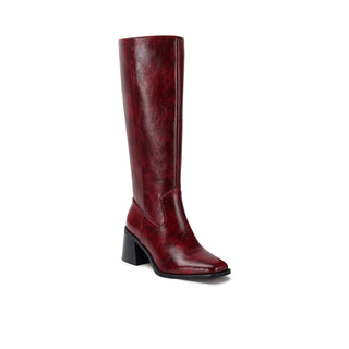 Blair Square-Toe Knee-High Boots