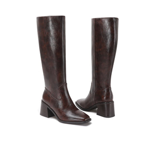 Blair Square-Toe Knee-High Boots