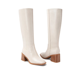 Blair Square-Toe Knee-High Boots