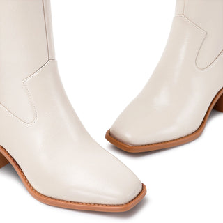 Blair Square-Toe Knee-High Boots