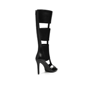 Zaria Classic Cutout Knee-High Boots