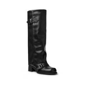 Briar Moto Knee-High Boots