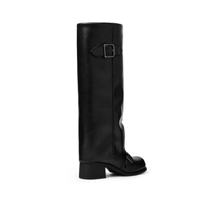 Briar Moto Knee-High Boots