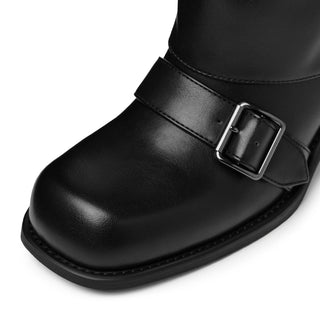 Briar Moto Knee-High Boots