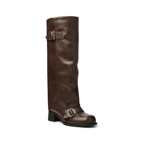 Briar Moto Knee-High Boots