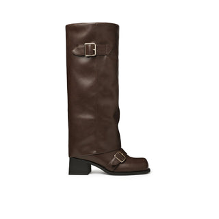 Briar Moto Knee-High Boots