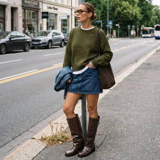 Briar Moto Knee-High Boots