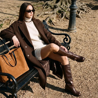Briar Moto Knee-High Boots