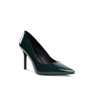 Celeste Patent Pointed-Toe Pumps