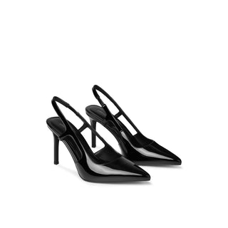 Elara Patent Slingback Heels